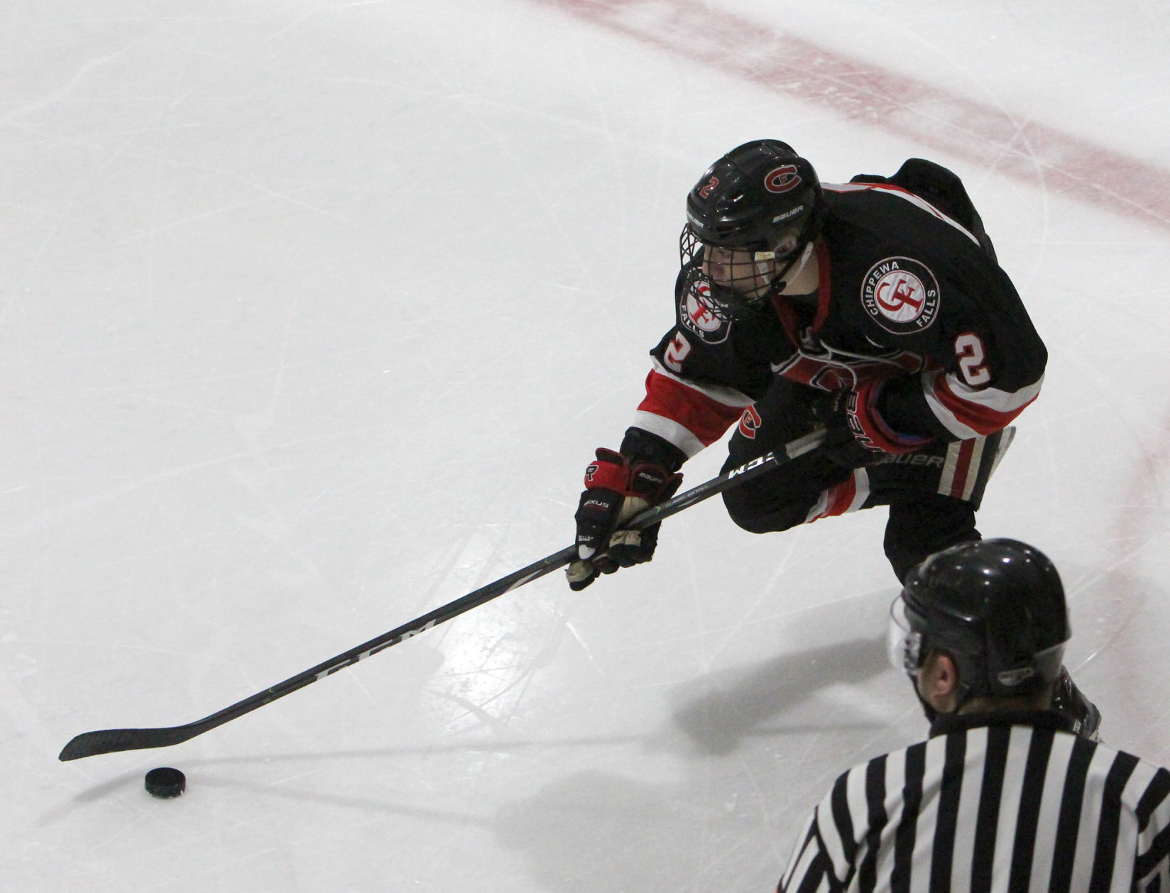 Chi-Hi boys hockey vs Hudson in Wisconsin Rapids 2-29-20